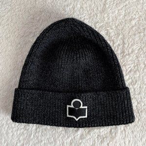 Isabel Marant Black Knit Hat
